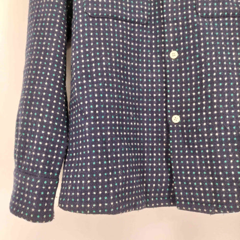 ロール ROLL アンゴラ混 オープンカラーシャツ メンズ JPN:M